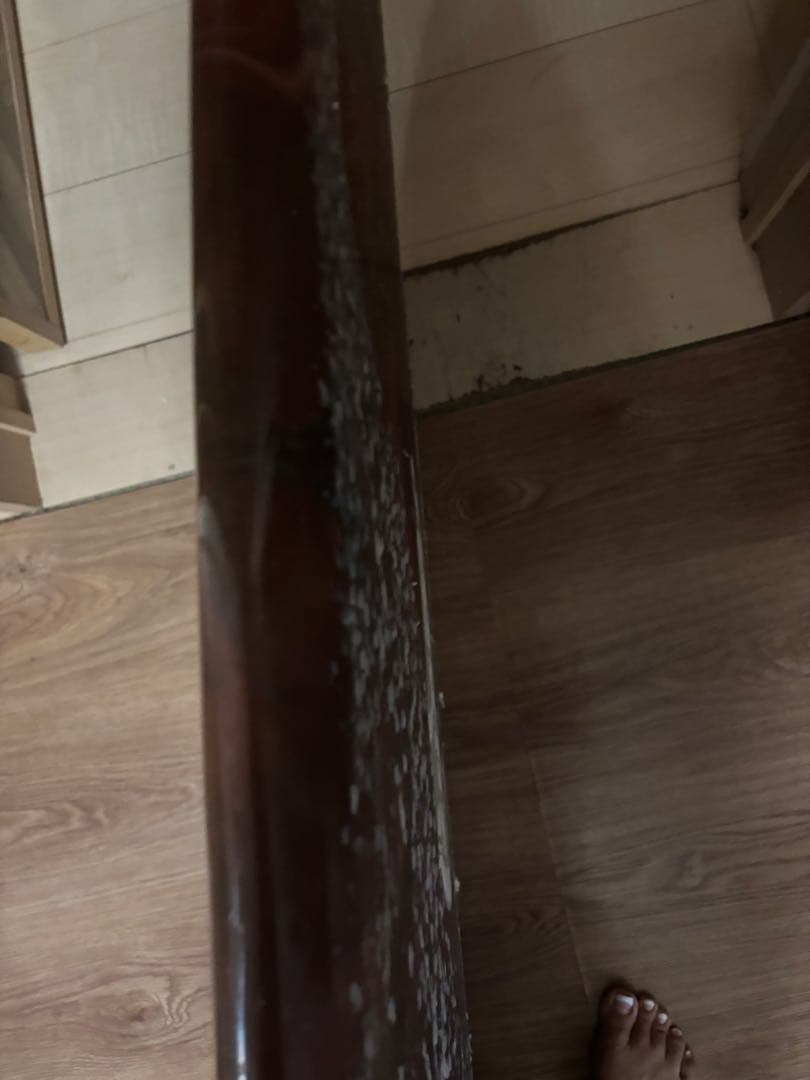 値下げ！湘南手渡し　Crème ロングボード 9.1 剥離あり