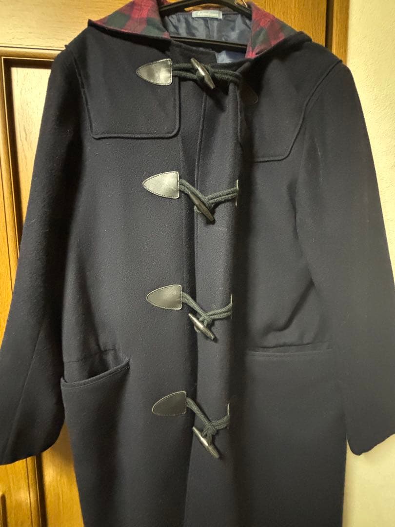 ネイビー ダッフルコート　四天王寺学園　高校　中学校　指定コート