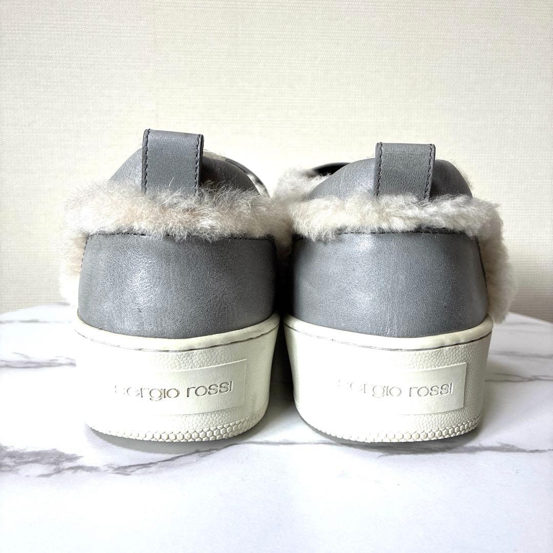 1/31まで大幅値下げ‼️sergiorossi 39 sr1Addictムートン