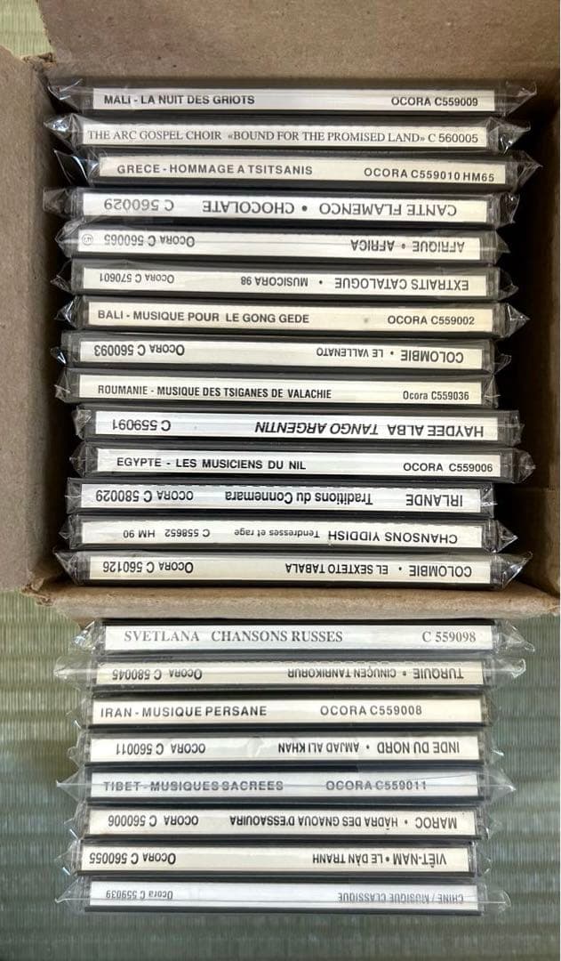 OCORA 民族音楽 CD 22枚セット