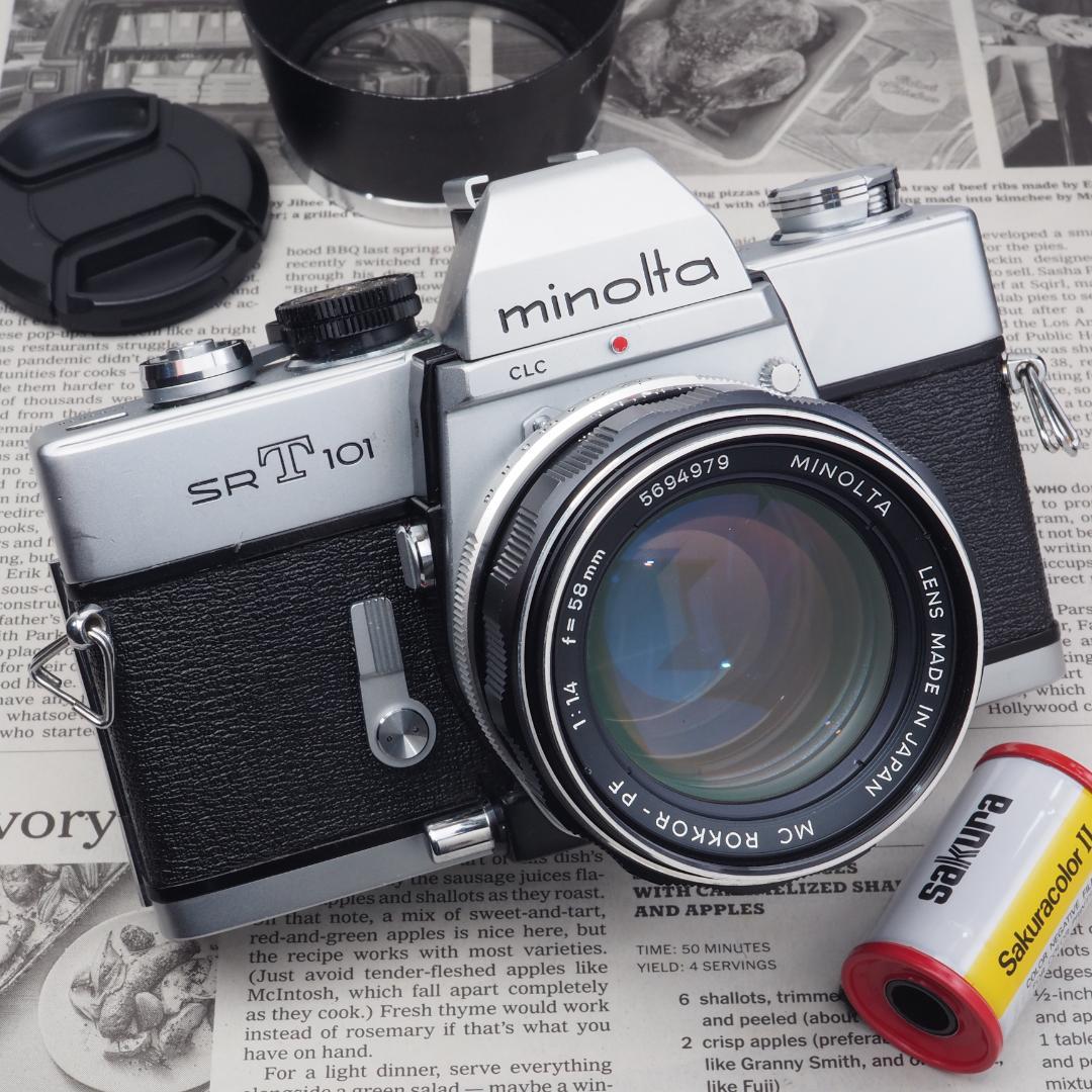 ミノルタ SRT101 & MC ROKKOR-PF 58mm F1.4 #62