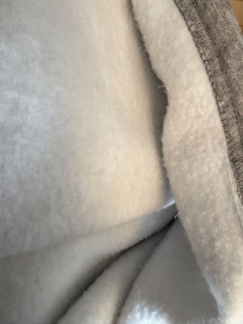 ティアードデザイン裏起毛長袖ワンピース（グレー）