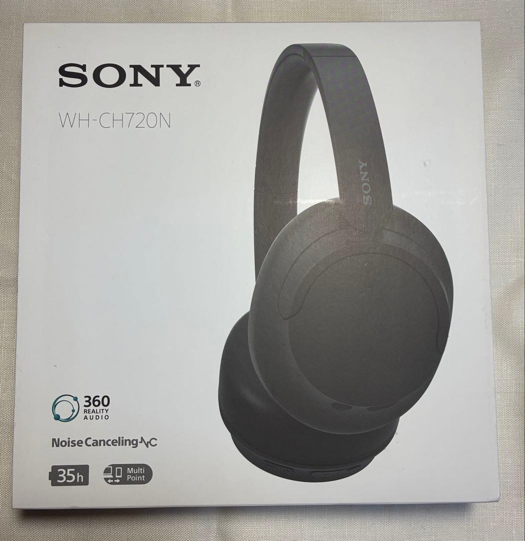 sony WH-CH720N ワイヤレスヘッドホン ブラック