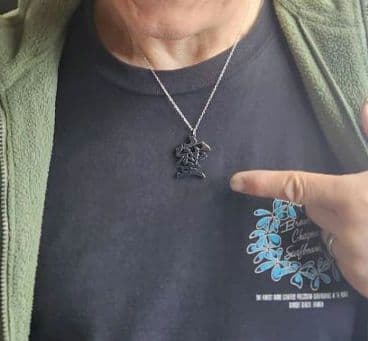 そしじ‼️漢字 ステンレス ネックレスTOP キーホルダーTOP