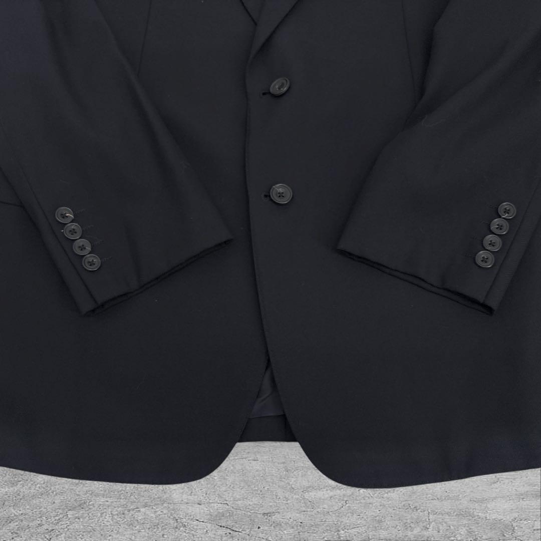 【美品】Burberry バーバリースーツ　セットアップ　ジャケット　黒　L