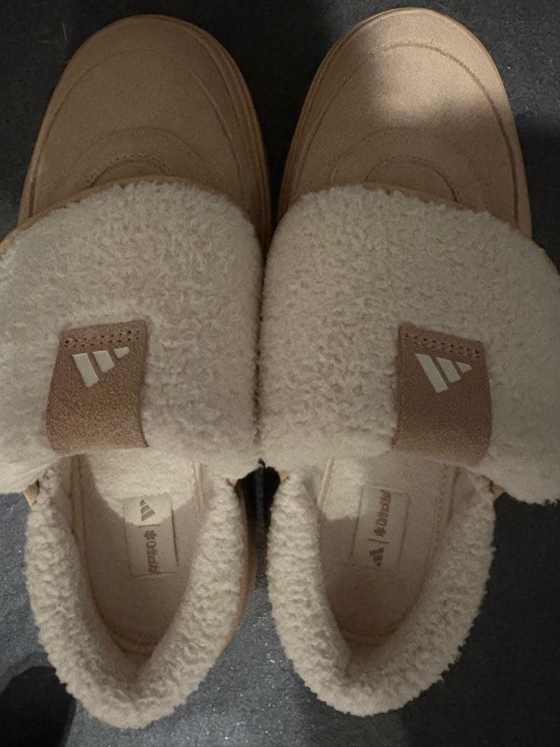 ■最終値下げ■adidasモコモコスリッポンスニーカー