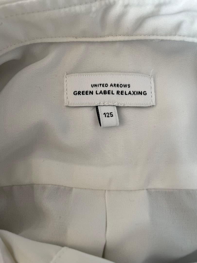 グリーンレーベルリラクシング　キッズ　スーツ　125cm ネイビー