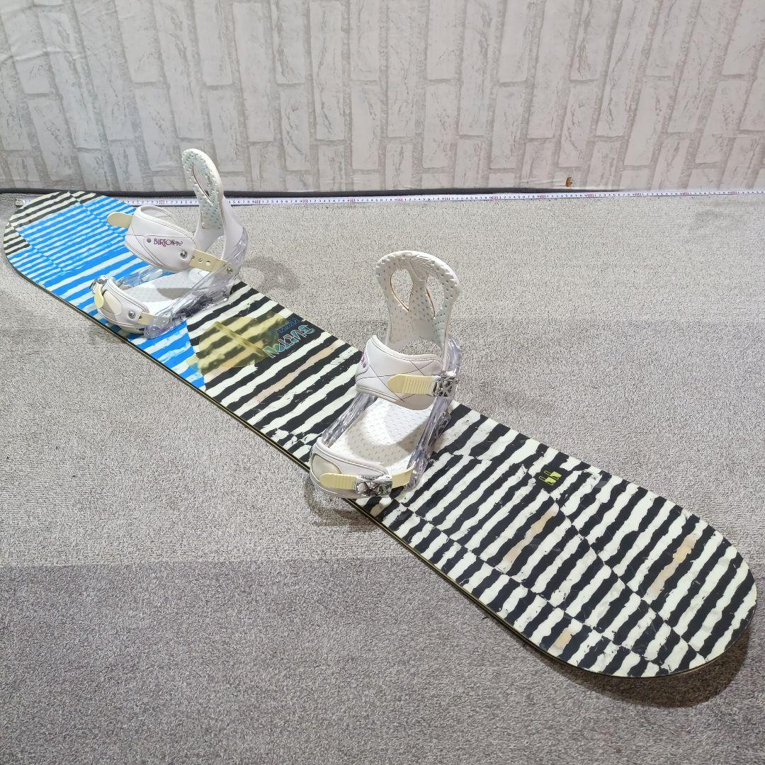 メンテ済■BURTON FEATHER 144×サイズM