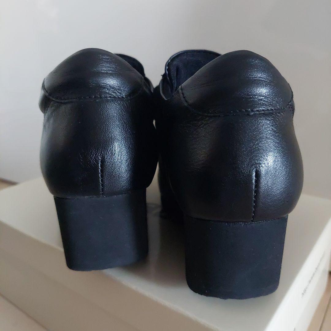 【新品】ビューフォート スクエアトゥ軽量ウェッジダブルベルトスニーカー