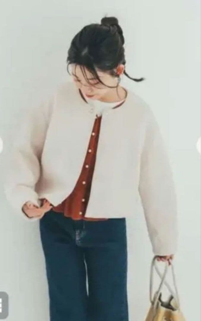 COHINA コヒナ ダンボールニットジャケット