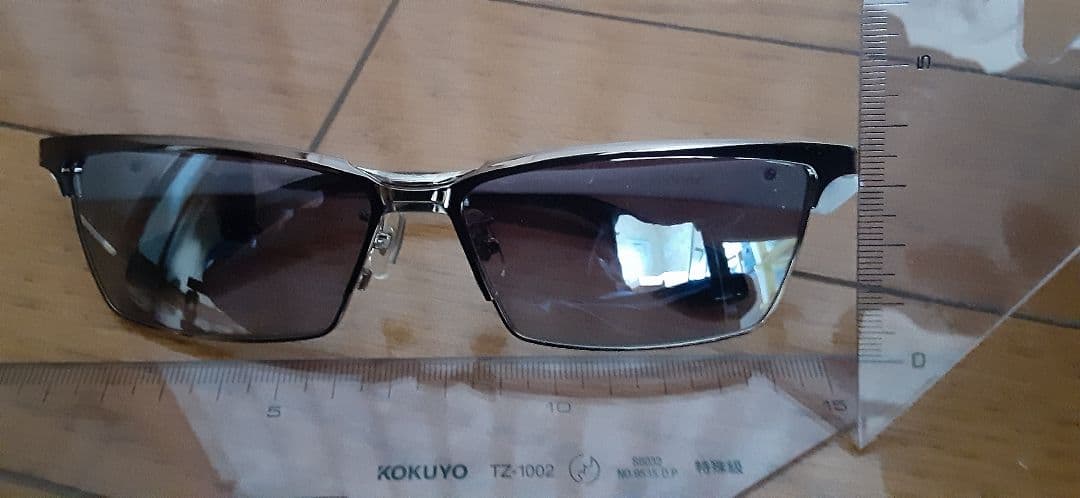 サムライ翔サングラスガンメタメタルフレーム /BKグラデーション ミラーレンズ