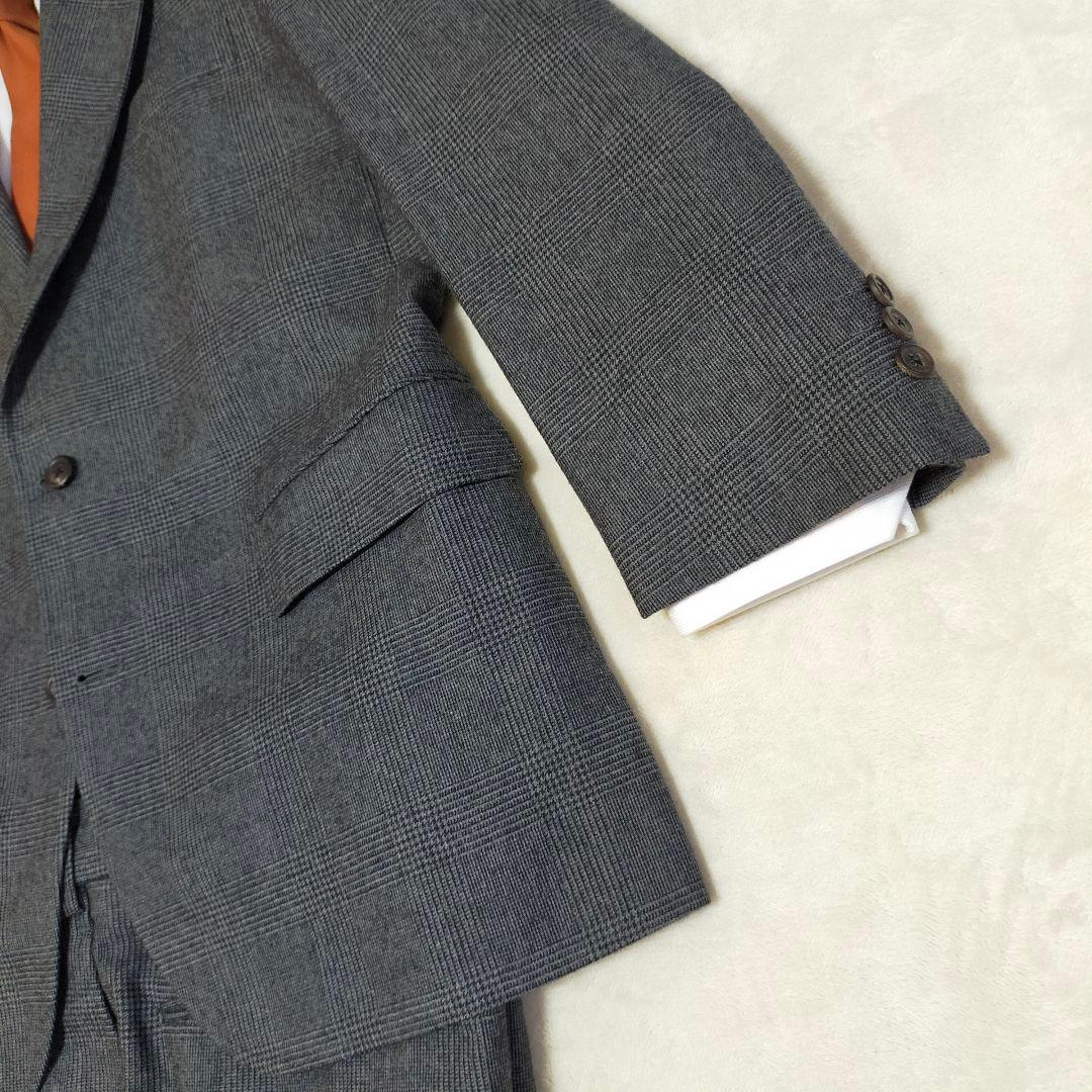 美品　J.PRESS　グレンチェック柄　シングルスーツ　セットアップ