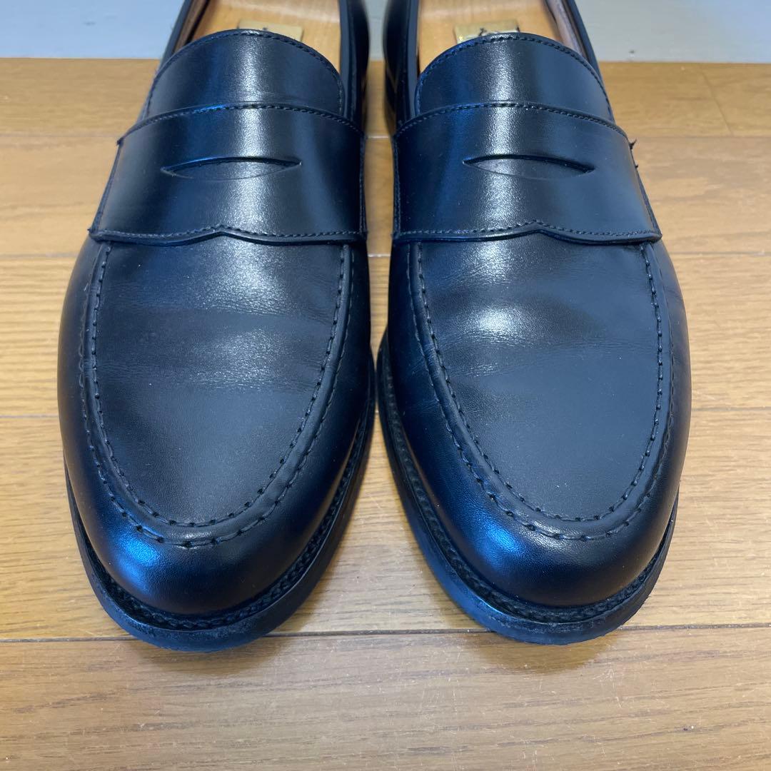 クロケットアンドジョーンズ　Boston 2 8E ローファー　ブラック