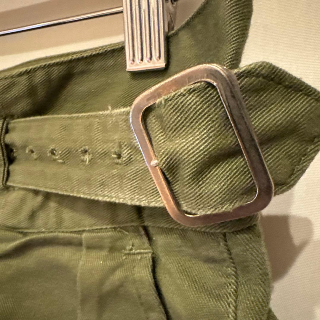 1966 イギリス軍 Drill Khaki グルカショーツ ヴィンテージ
