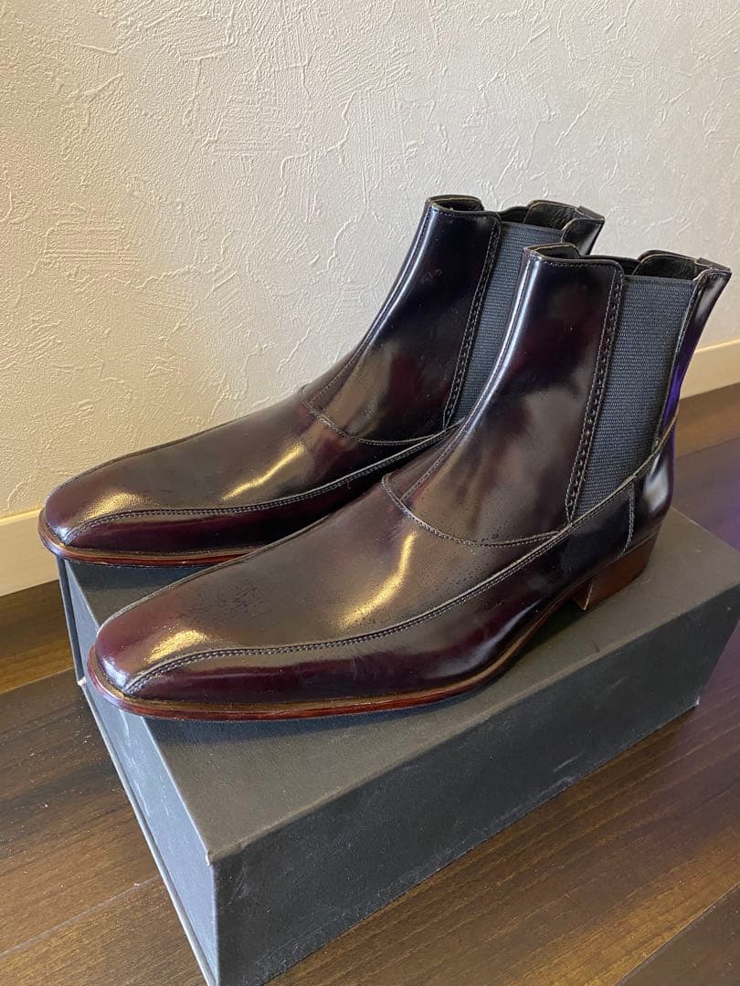 新品未使用✨ダークブラウン サイドゴアブーツ