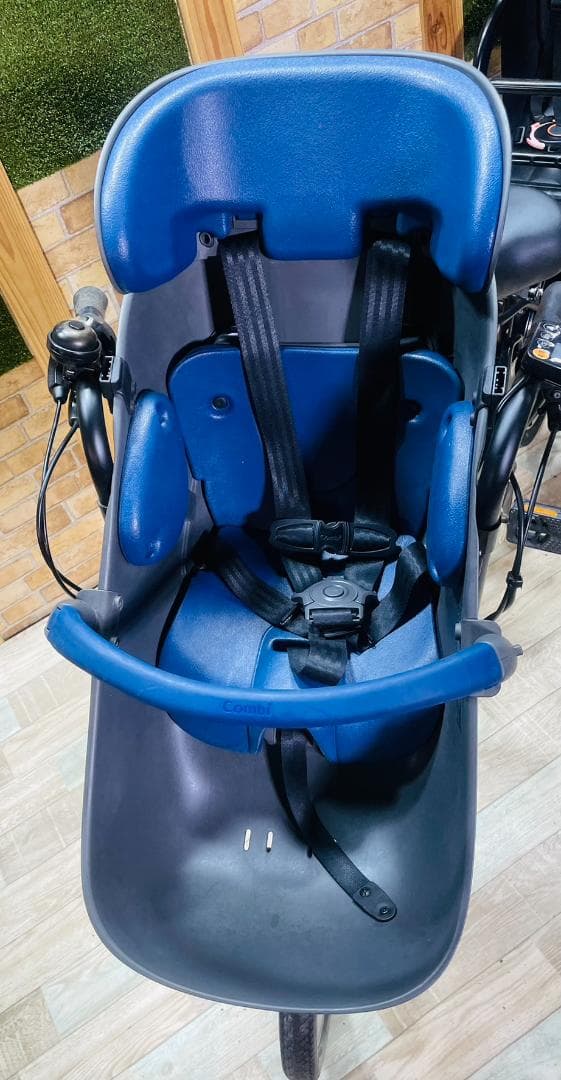 マットブラック 2018 パナソニック 子供乗せ電動アシスト自転車 H3332