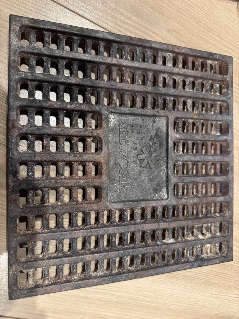 焼き網付　焚火台 M スノーピーク  peak