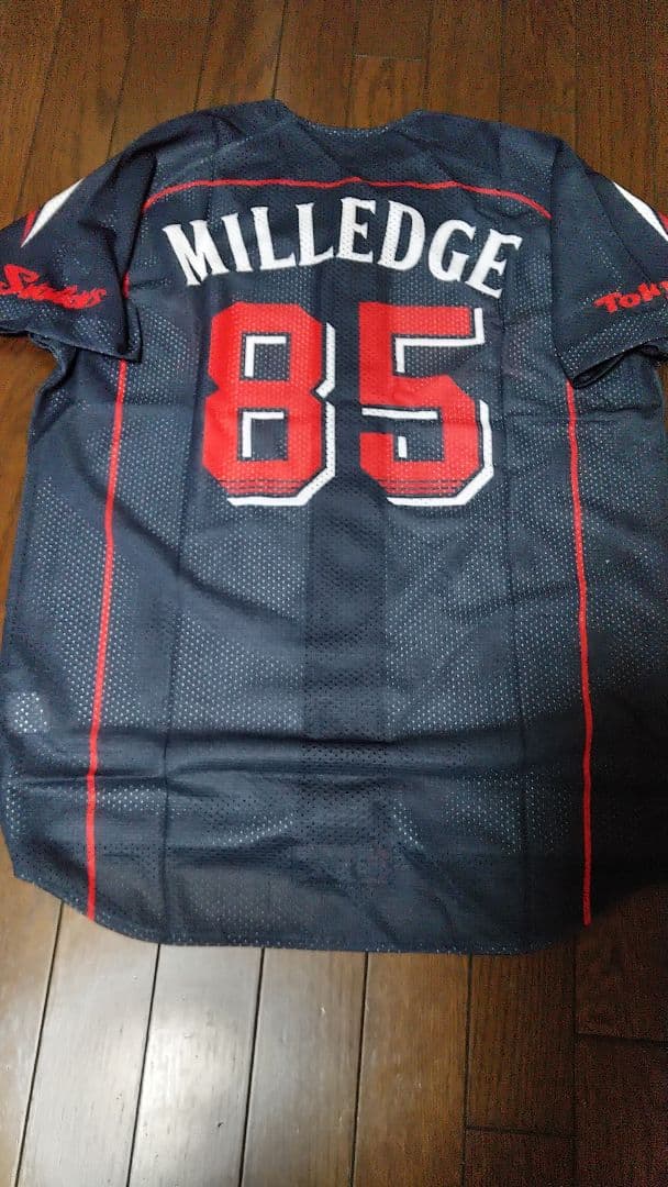 東京ヤクルトスワローズ　ミレッジ　ZETT　ビジターユニフォーム