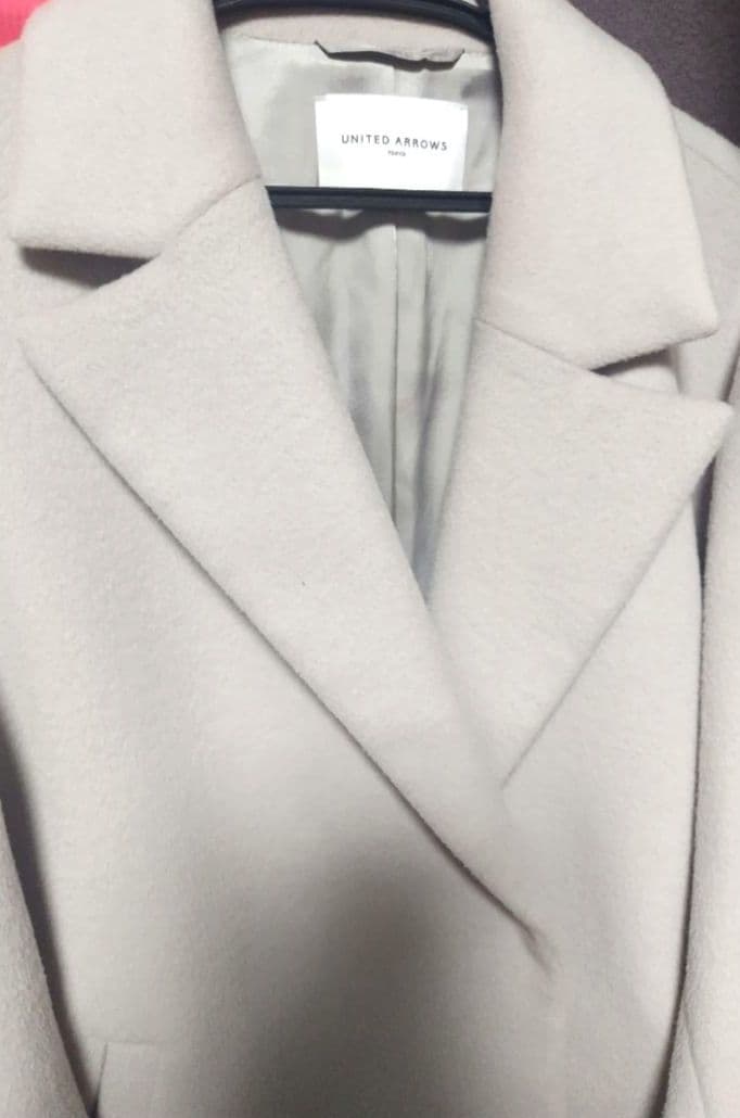 ユナイテッドアローズ W/NY ビッグテーラードコート ロングコート