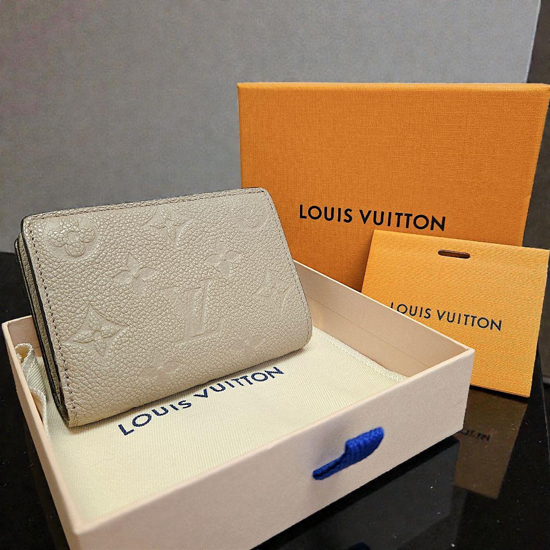 極美品✨ヴィトン アンプラント ポルトフォイユ クレア トゥルトレール