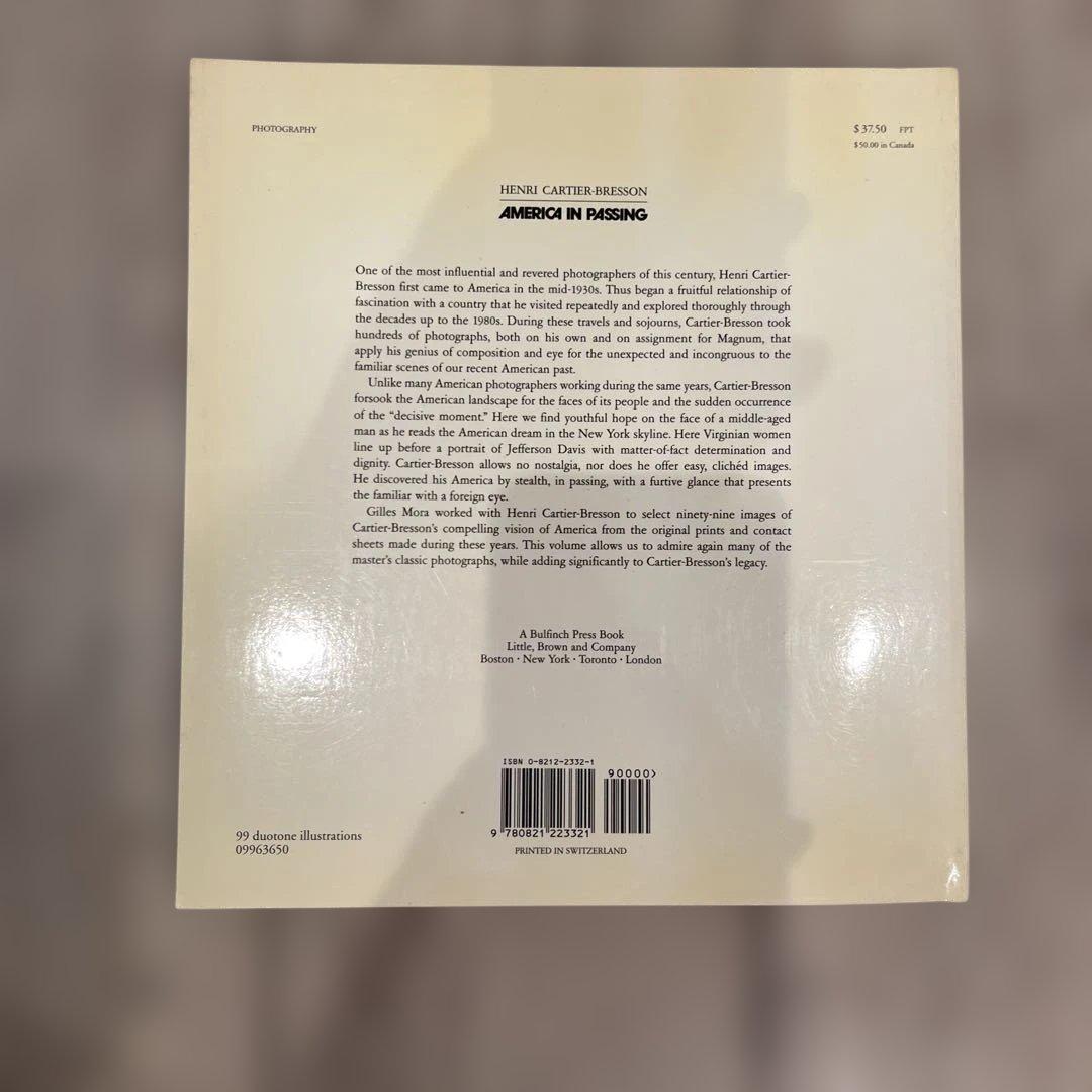 AMERICA IN PASSING HENRI CARTIER•BRESSON