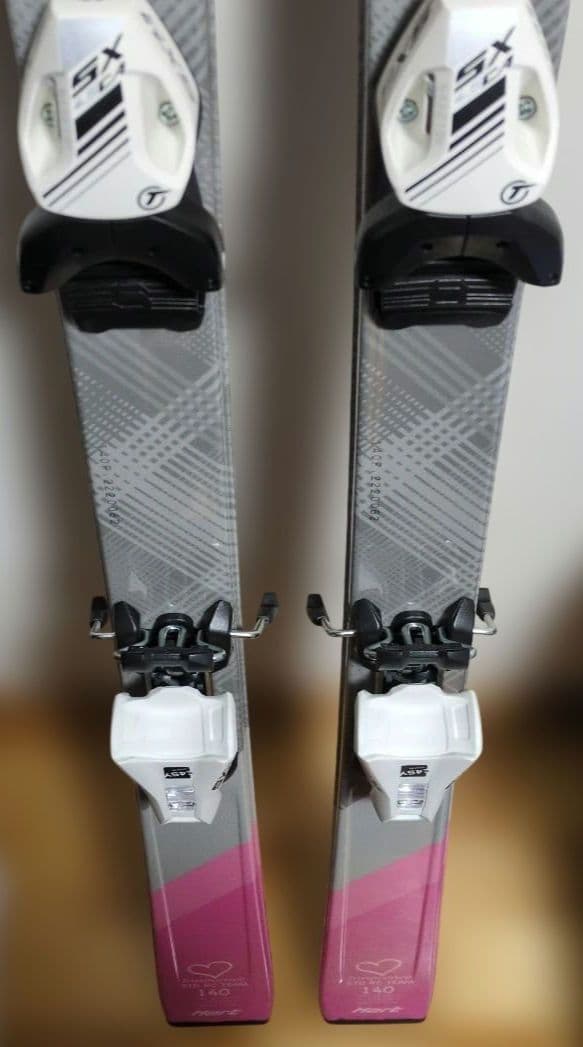 美品　Hart スキー板 ピンク グレー
