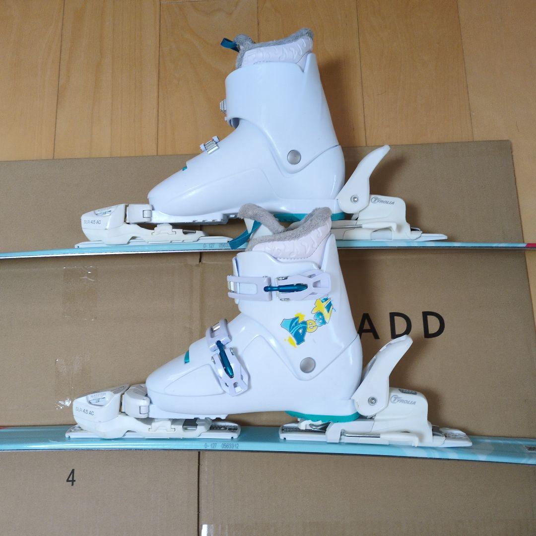 HEAD ジュニア スキー板127 ブーツ24　セット