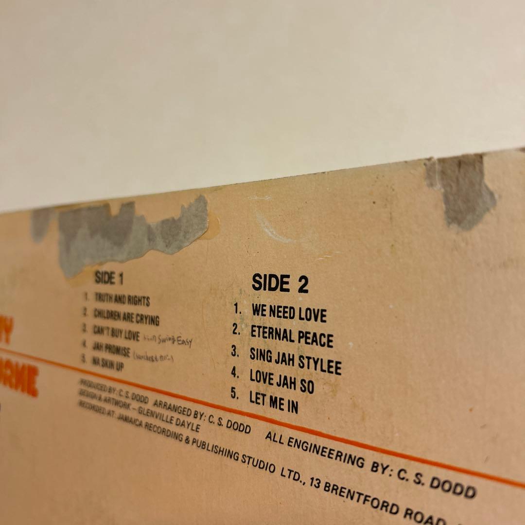 洋楽 johnny osbourne / truths and rights