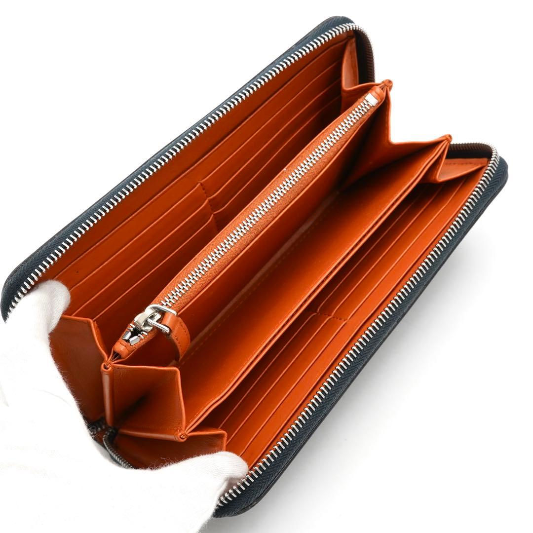 ✨極美品・希少デザイン✨　プラダ　長財布　カナパ　サフィアーノレザー　バイカラー