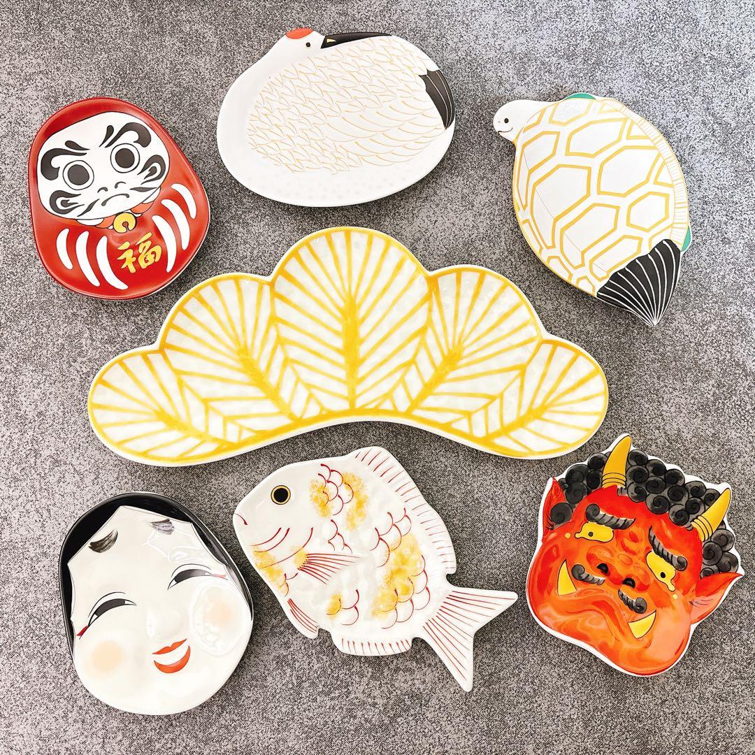 気まぐれ初売り　有田焼　幸楽窯　7点セット