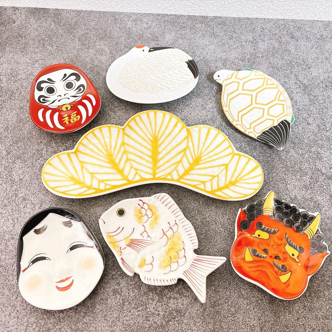 気まぐれ初売り　有田焼　幸楽窯　7点セット