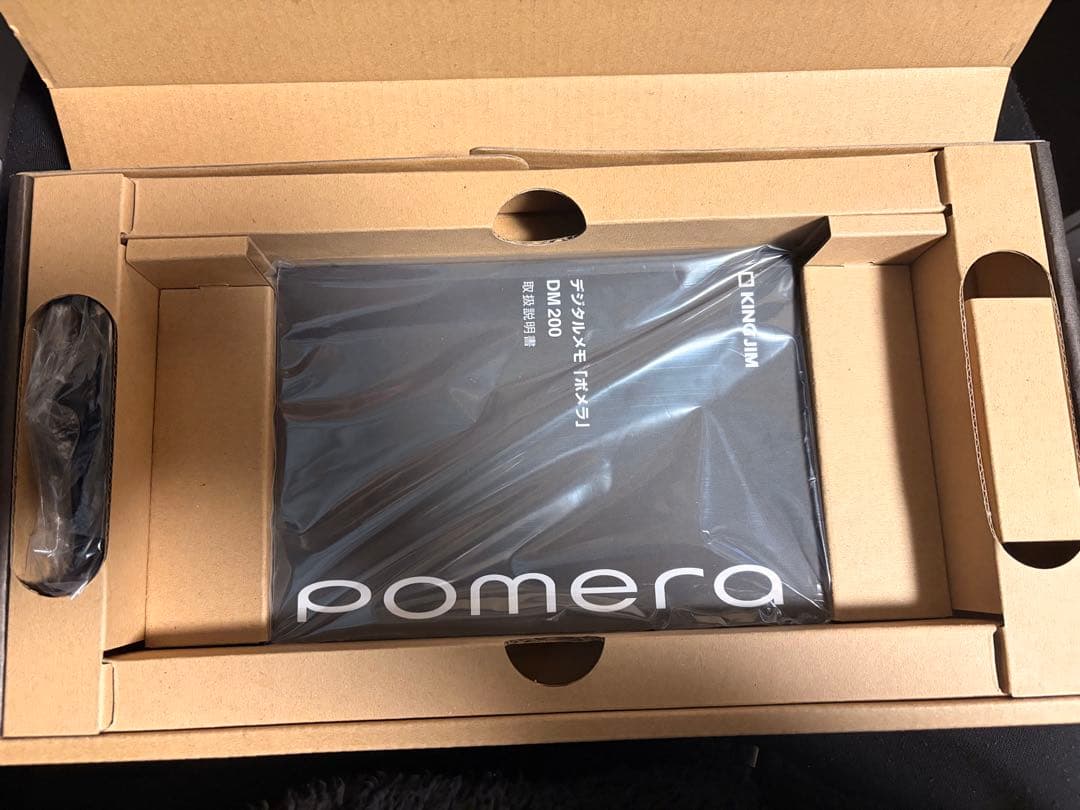 美品 キングジム ポメラPomera DM200 付属品あり 別売純正ケース付