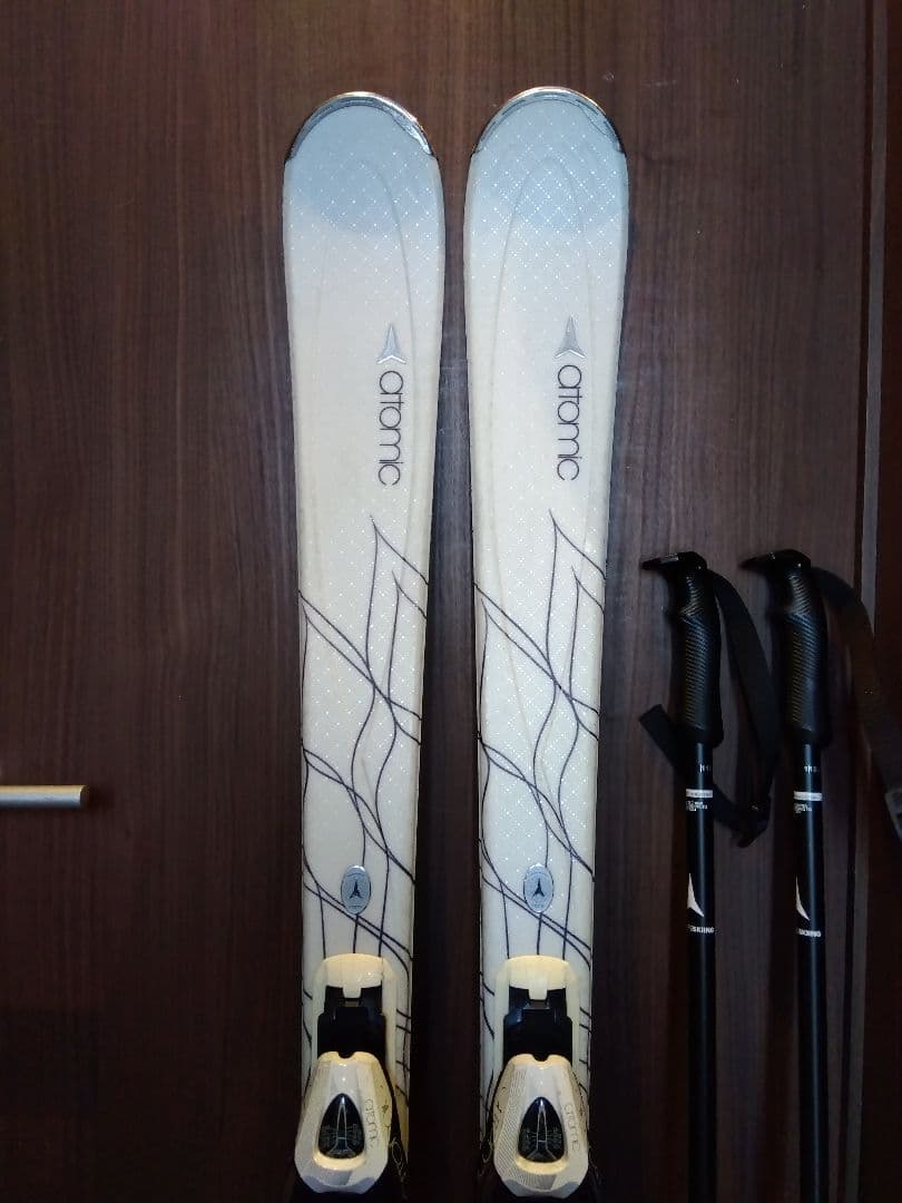 【ハイエンド】ATOMIC 学生・レディース スキーセット メンテ・WAX済み✔