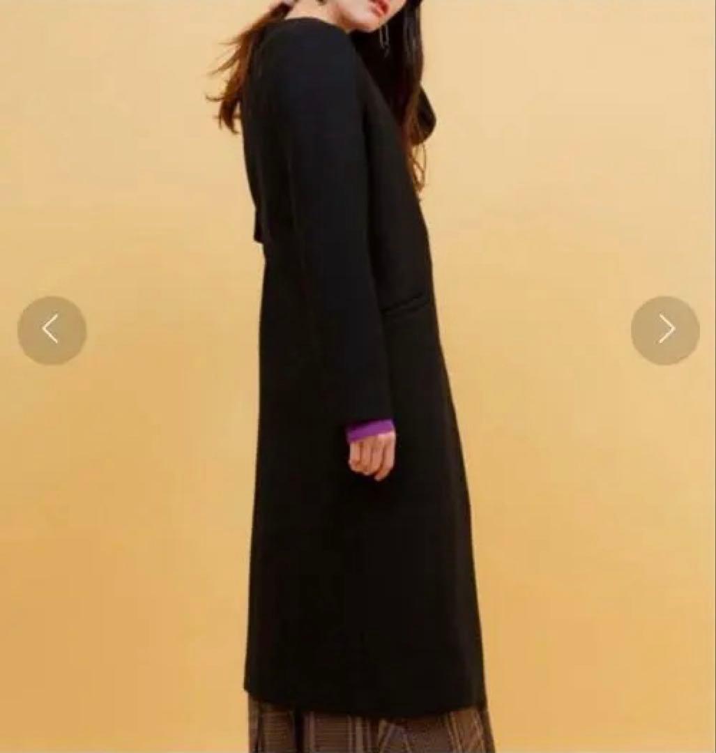 美品❗️UNITED TOKYO ウールハトメベルト　ロングコート　スーパー120