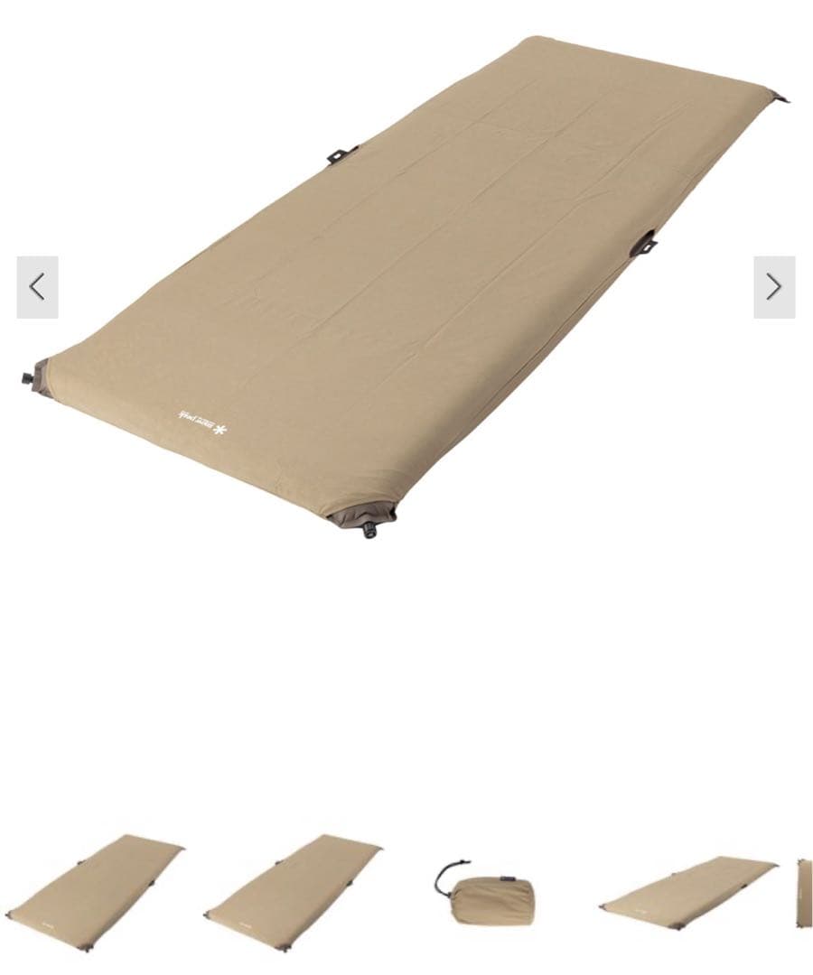  peak 【キャンピングマット 2.5W＋マットシーツ】　2セット