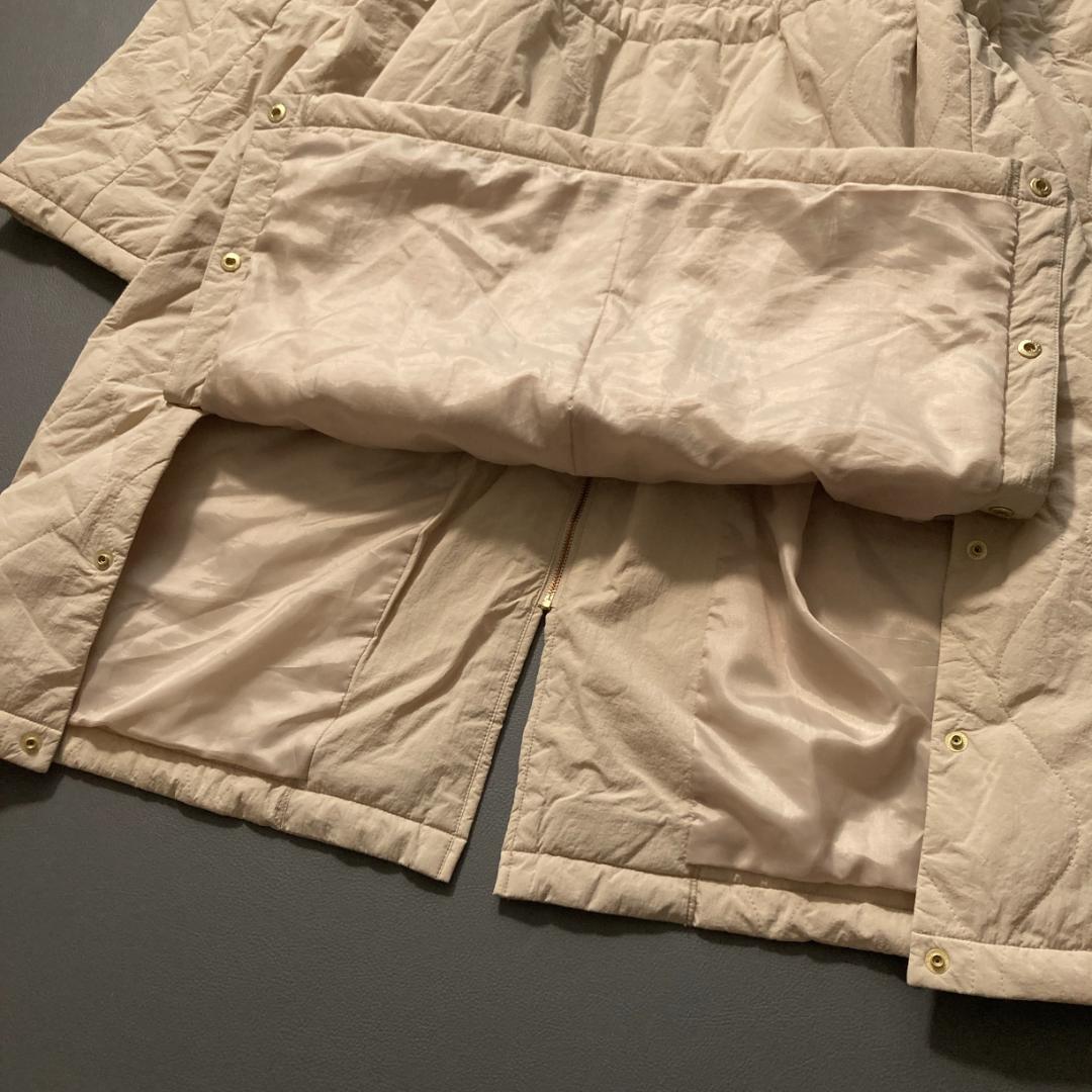 ち*マ様 【美品／大きいサイズ】23区　洗える/撥水加工 中綿ロングパディングア