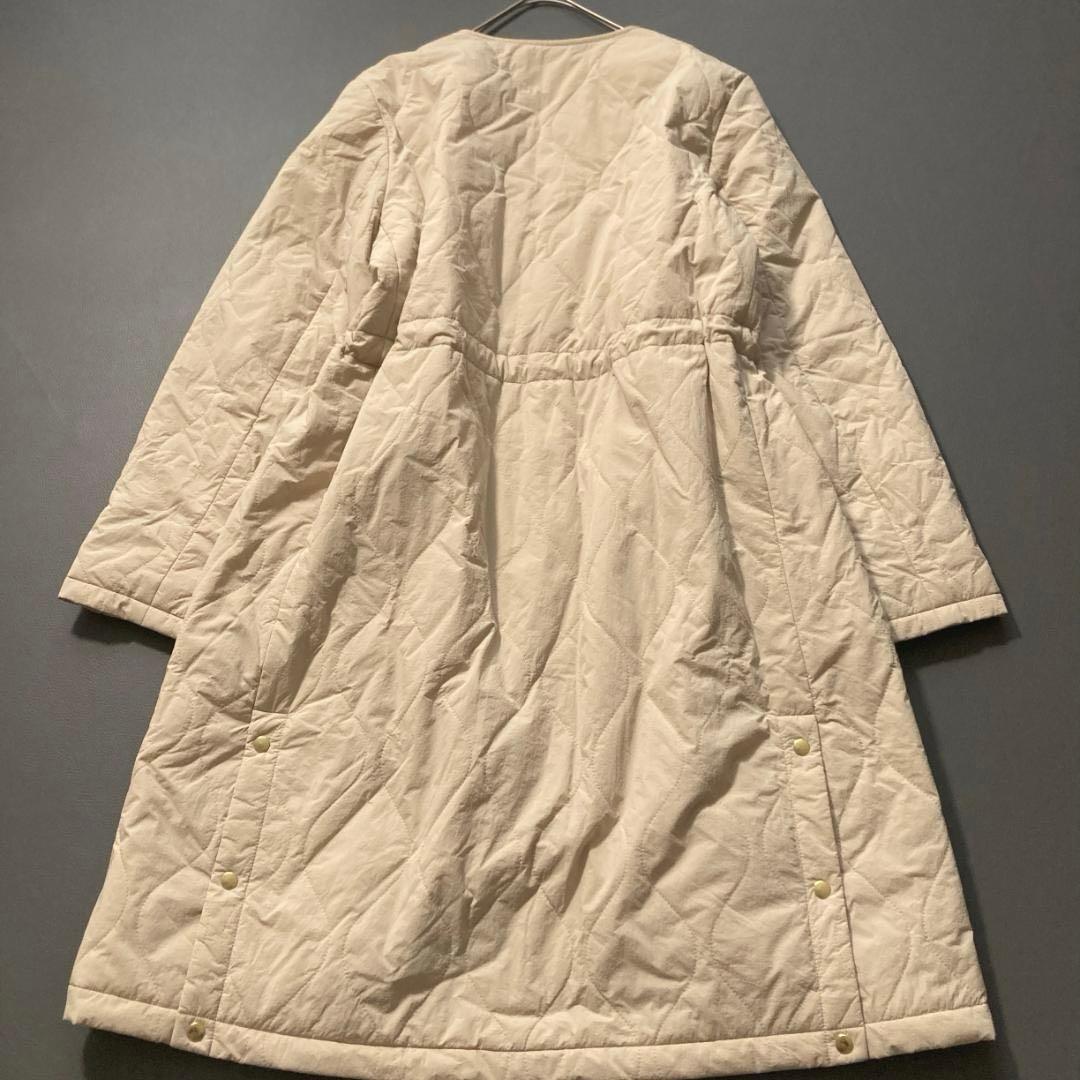 ち*マ様 【美品／大きいサイズ】23区　洗える/撥水加工 中綿ロングパディングア