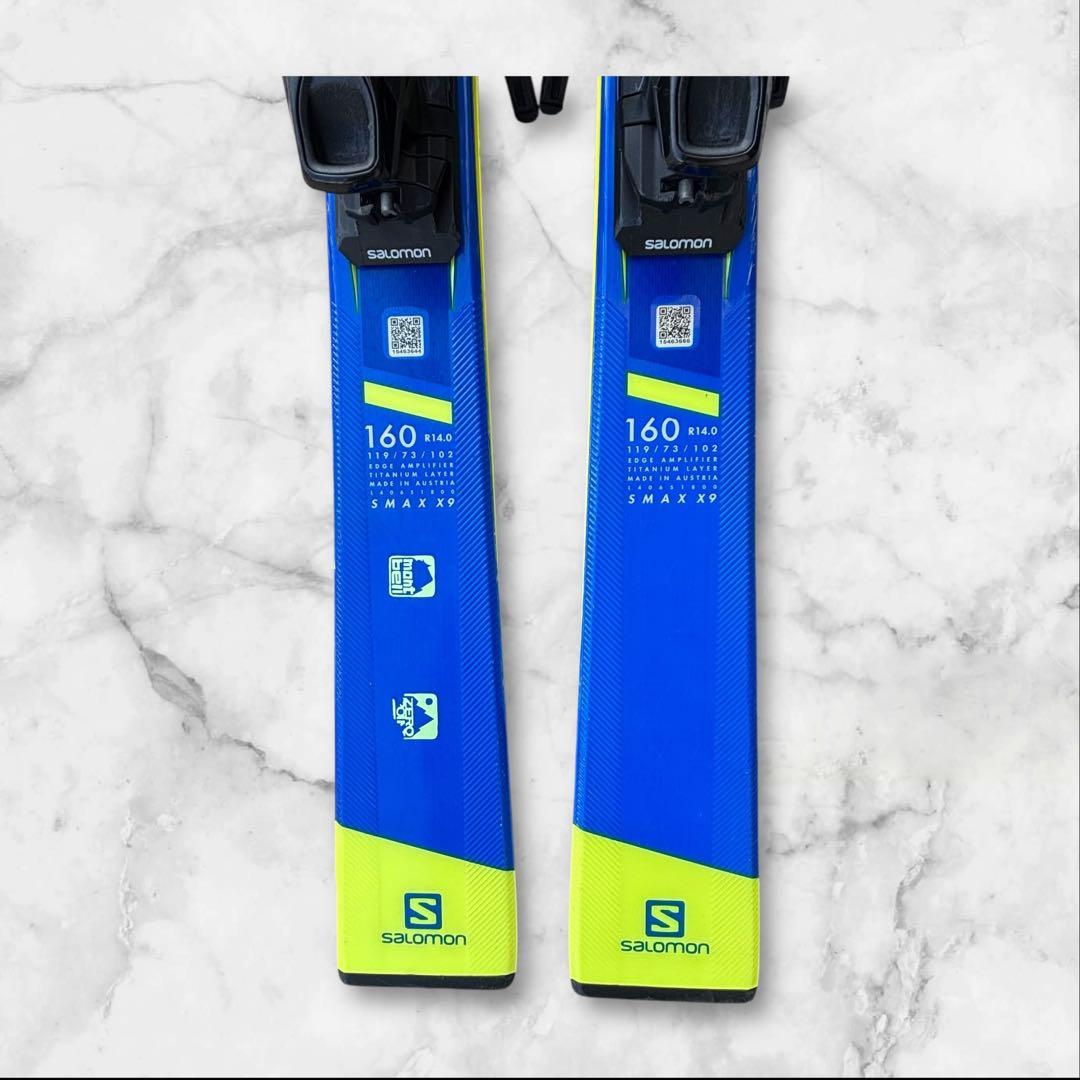 SALOMON スキー S/MAX X9 TI 160cm ビンディング Z12