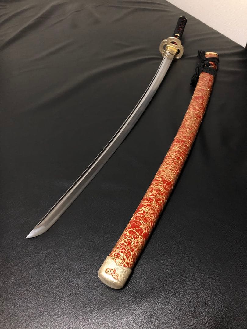 刀　かたな　剣　豊臣秀吉　粟田口吉光　樋入　長尺　模造刀　模擬刀　舞踊　大衆演劇