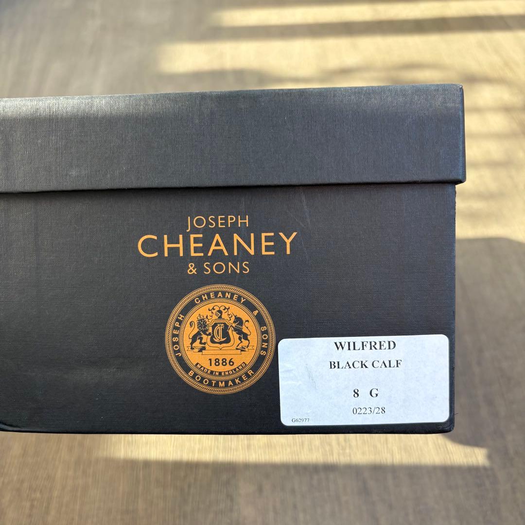 【JOSEPH CHEANEY】 WILFRED/ ブラックUK8(G)