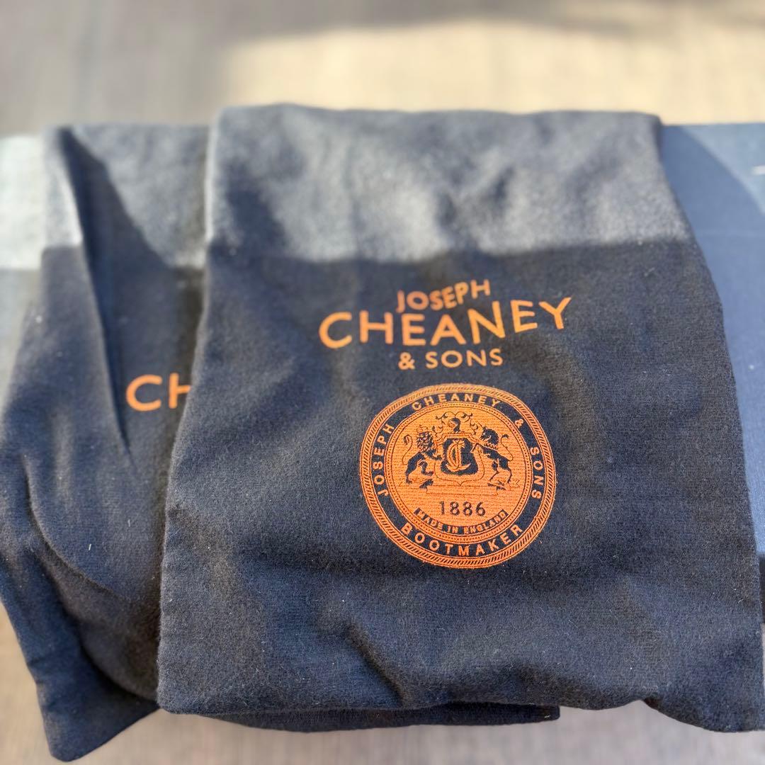 【JOSEPH CHEANEY】 WILFRED/ ブラックUK8(G)