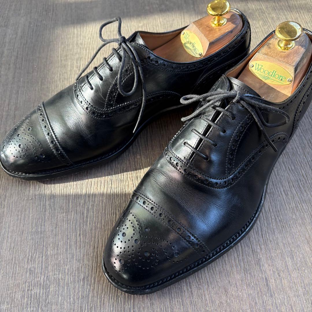 【JOSEPH CHEANEY】 WILFRED/ ブラックUK8(G)