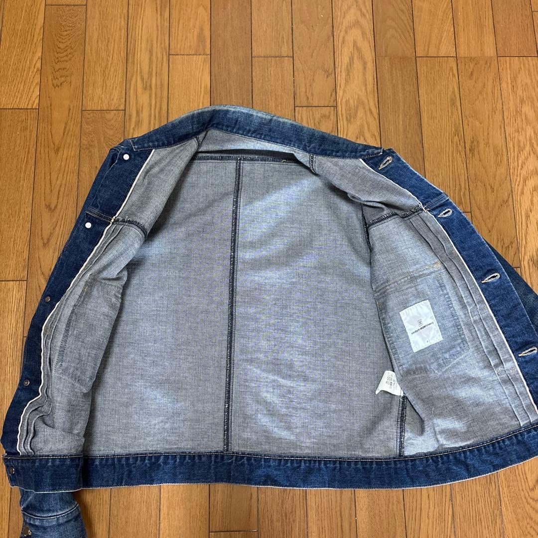 ユニフォームエクスペリメントデニムジャケットパンツセット