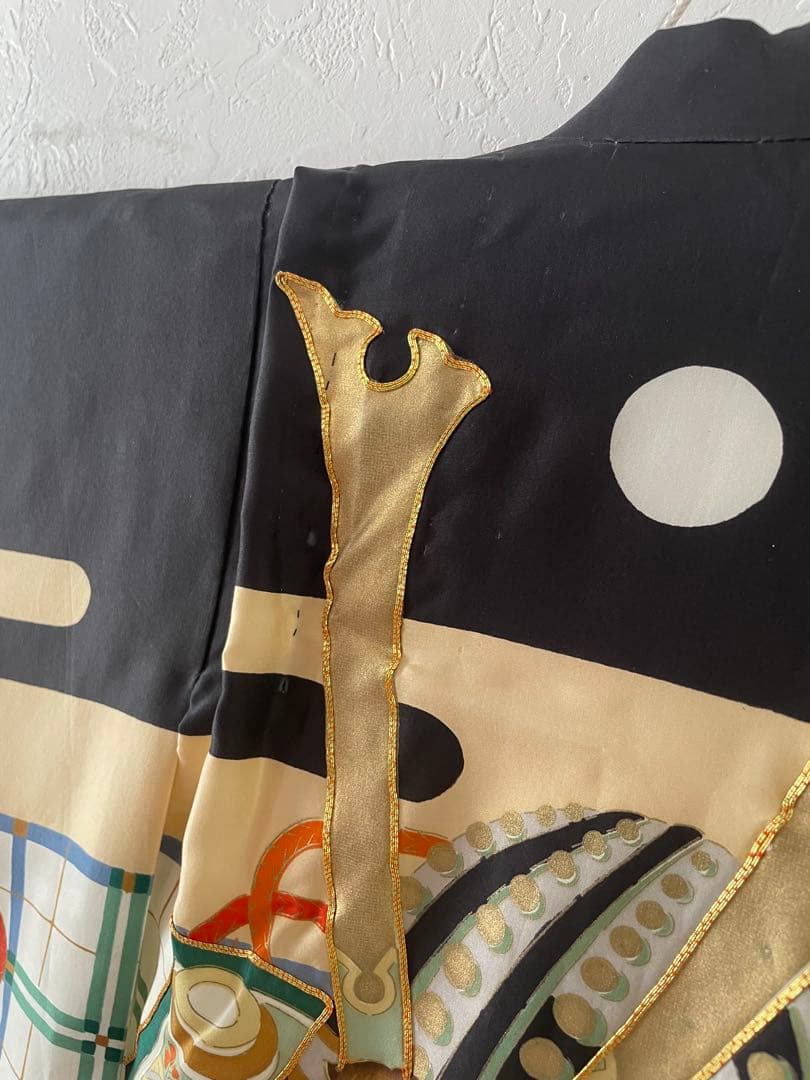 七五三　3歳　正絹お着物　被布コーデセット