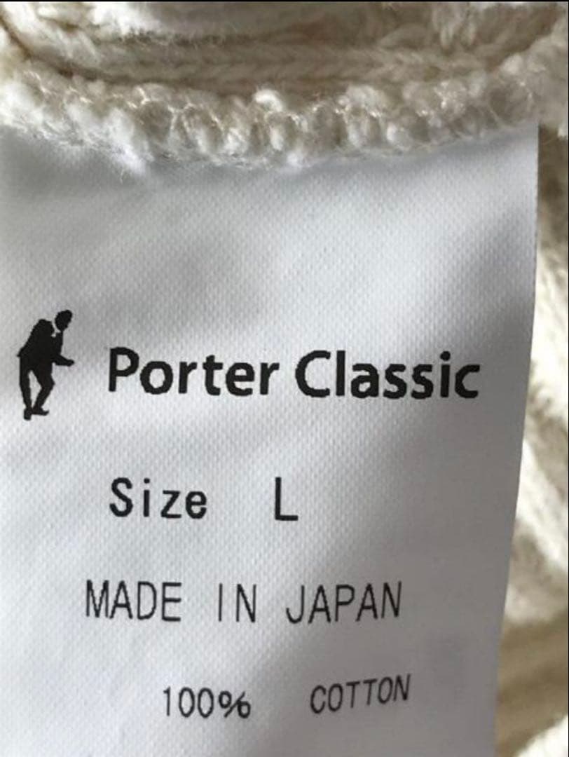 トップス Porter Classic FRENCHTHERMALCREWNEC