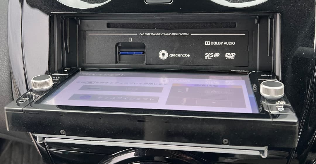 日産純正ナビ　MM317D-W　地図2020年 動作確認済み