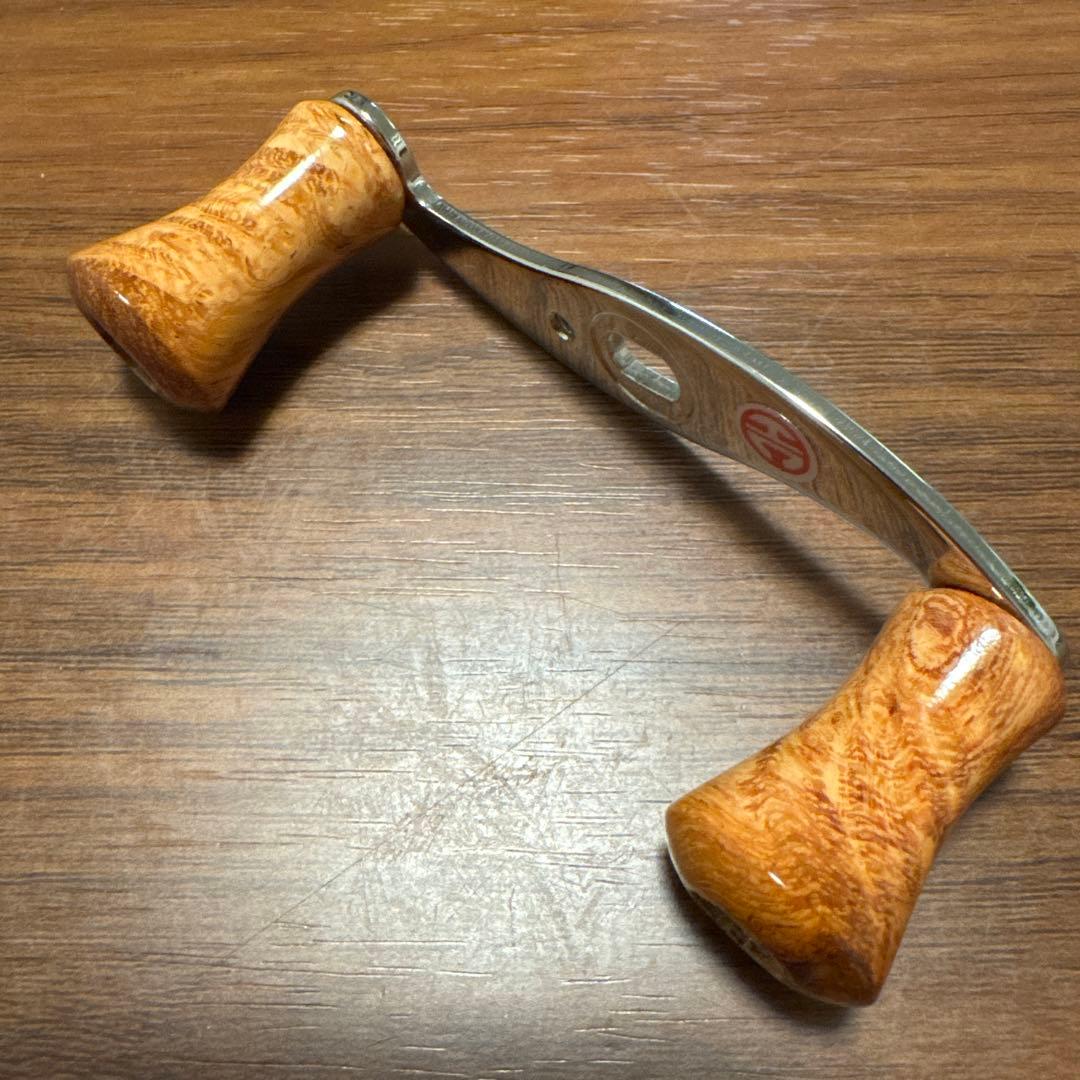 ハンドメイドウッドハンドルノブ ハネダクラフト アブ2500c 2501c ③