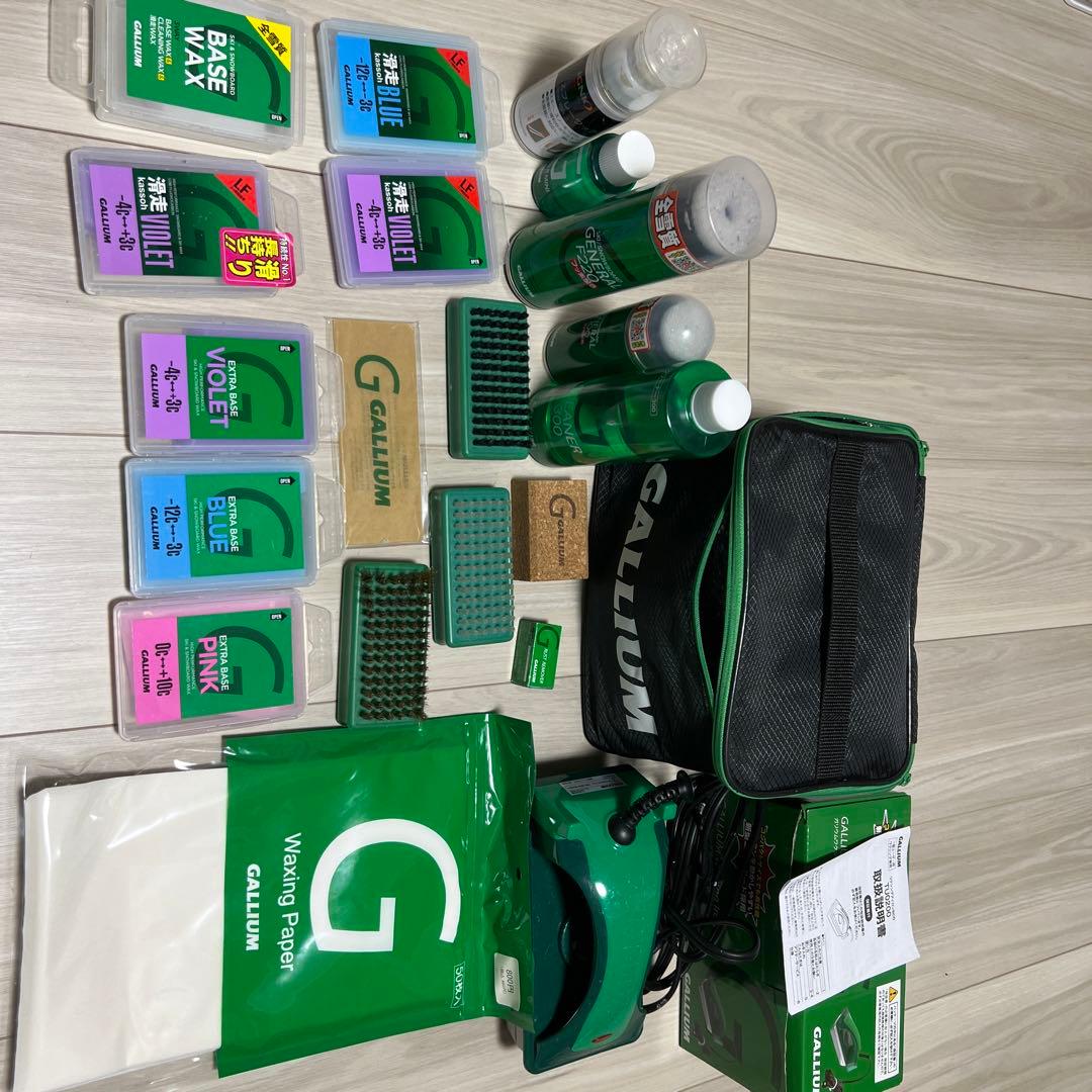 GALLIUM スキー用ワックスセット