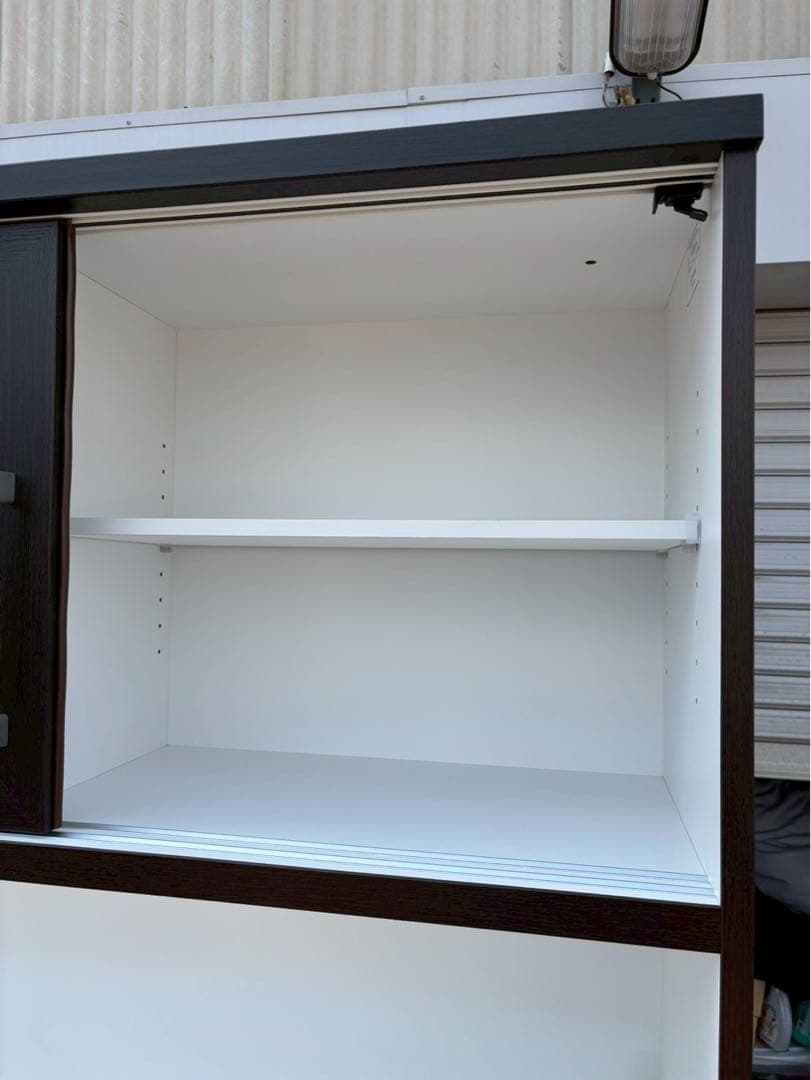 ニトリ 食器棚 レンジボード キッチンボード レジューム 幅120