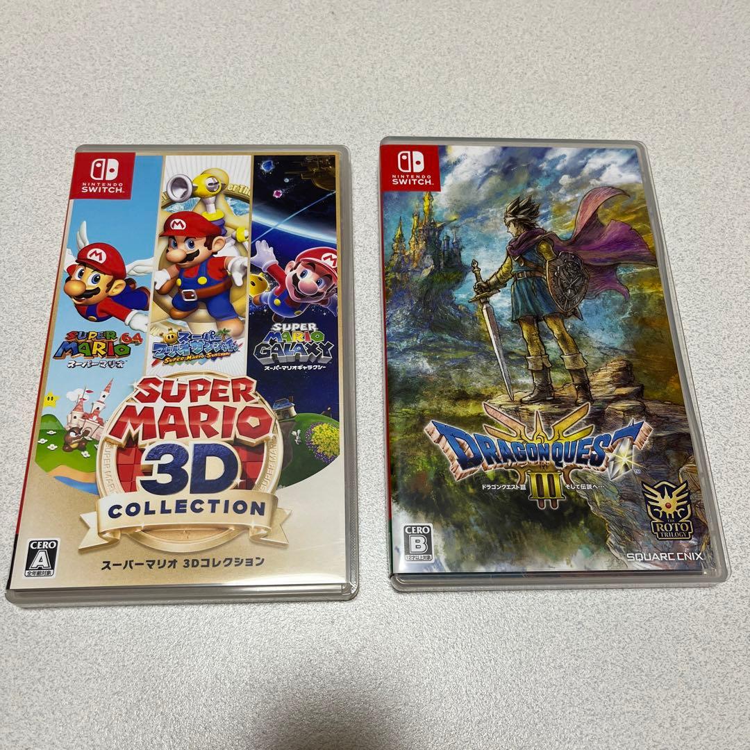 スーパーマリオ3Dコレクション　ドラゴンクエスト3 Switchソフト